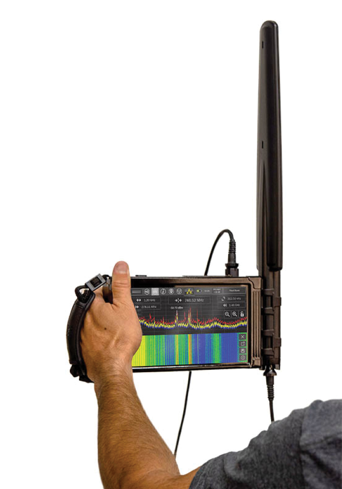 Радиомониторинг анализатором  спектра MESA Deluxe